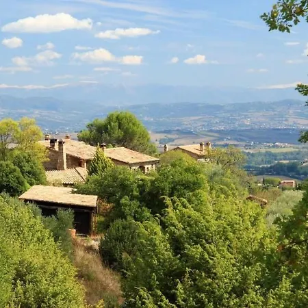 Apartment Mit Balkonblick Ins Bergige Gruene By Interhome Monte Vibiano Vecchio
